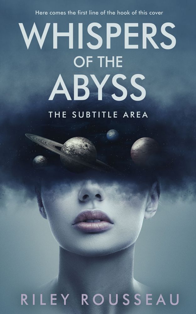 Front view of Blue Bayoux #15554 - Premade Fantasy Book Cover | BookCoverZone