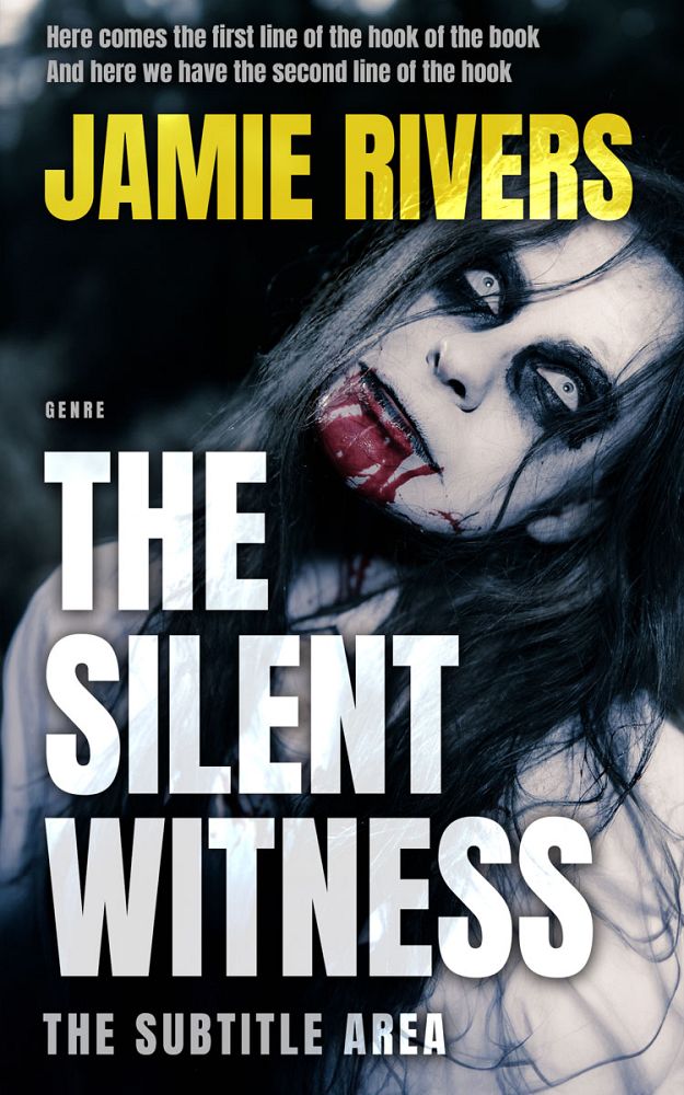 Front view of Bunker #16001 - Premade Horror Book Cover | BookCoverZone