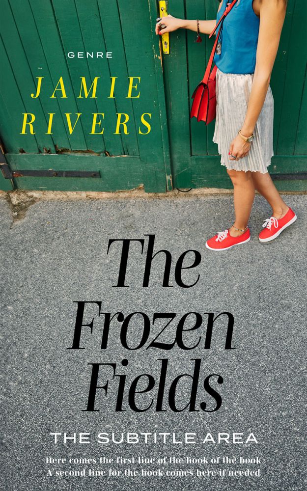 Front view of Mineral Green #16129 - Premade Teen & Young Adult Book Cover | BookCoverZone