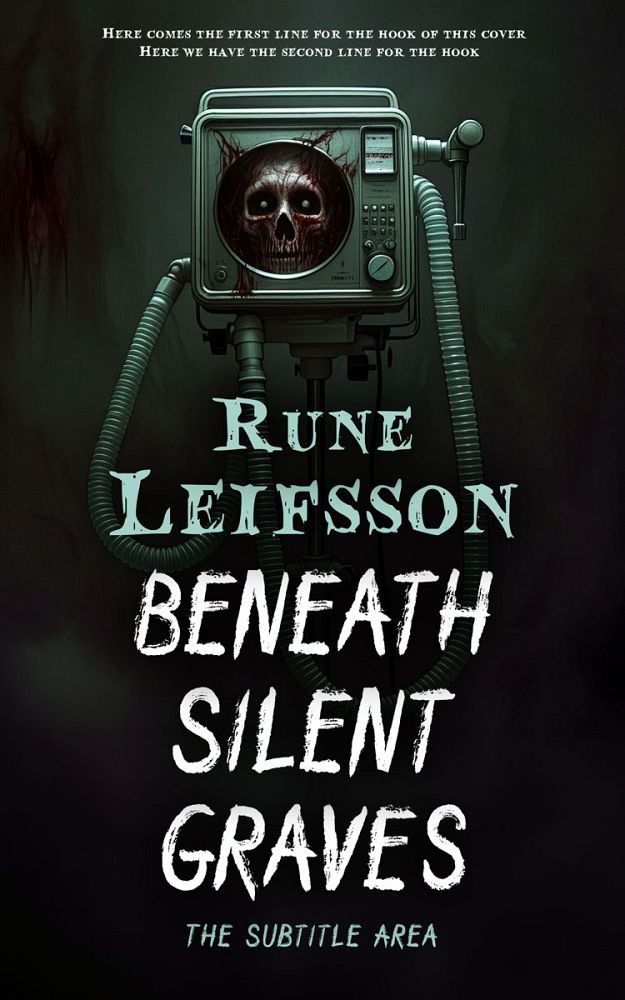 Front view of Log Cabin #16249 - Premade Horror Book Cover | BookCoverZone