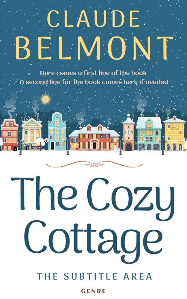 Front view of Calypso #16272 - Premade Literary Fiction Book Cover | BookCoverZone