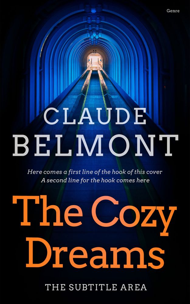 Front view of Ebony #16284 - Premade Mystery & Thriller & Suspense Book Cover | BookCoverZone
