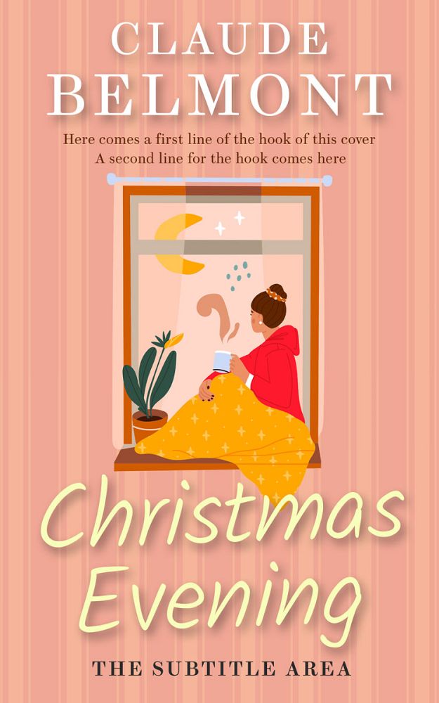 Front view of Tonys Pink #16300 - Premade Literary Fiction Book Cover | BookCoverZone