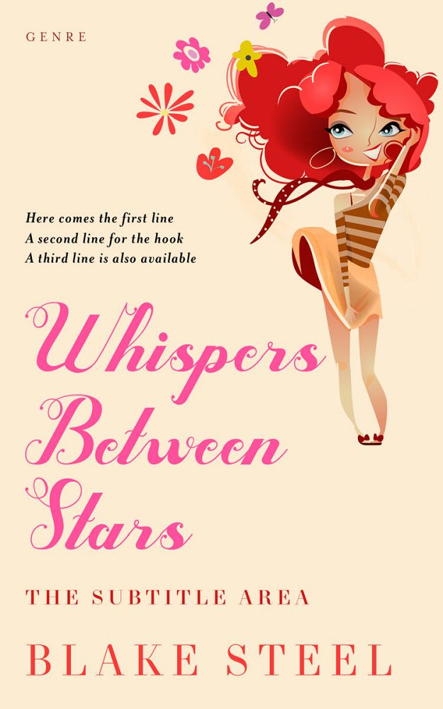 Front view of Champagne #16340 - Premade Chick Lit Book Cover | BookCoverZone