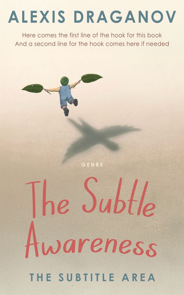 Front view of Soft Amber #16370 - Premade Children Book Cover | BookCoverZone