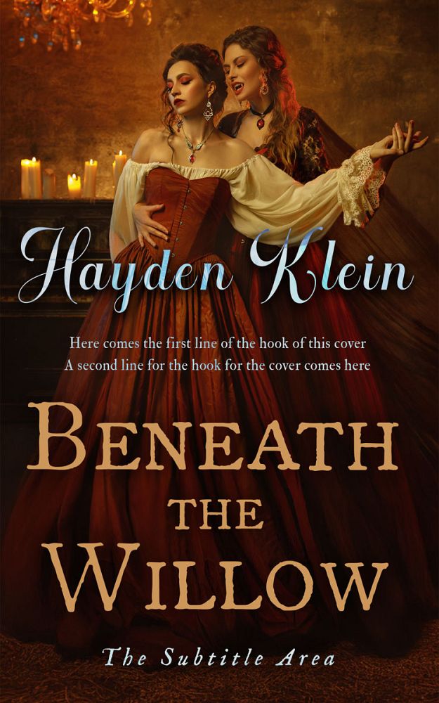 Front view of Cannon Black #16479 - Premade Historical Book Cover | BookCoverZone