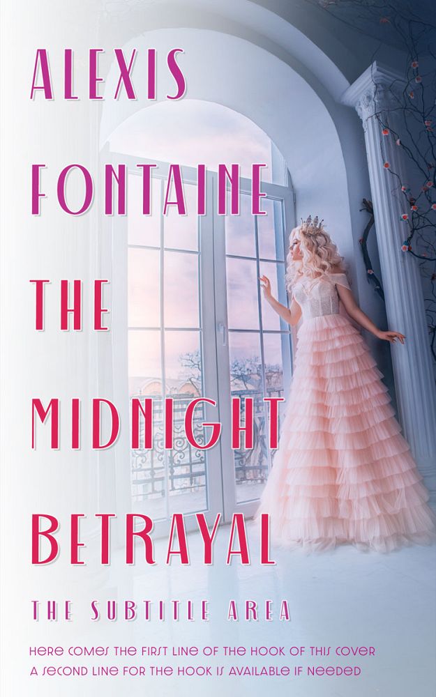 Front view of Mischka #16543 - Premade Fantasy Book Cover | BookCoverZone