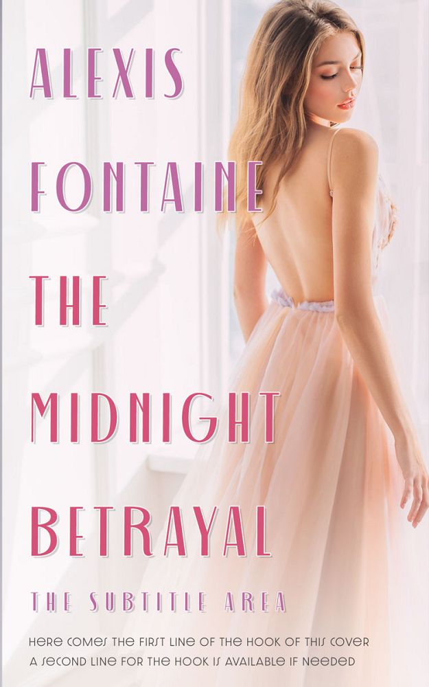 Front view of Pearl Bush #16544 - Premade Chick Lit Book Cover | BookCoverZone