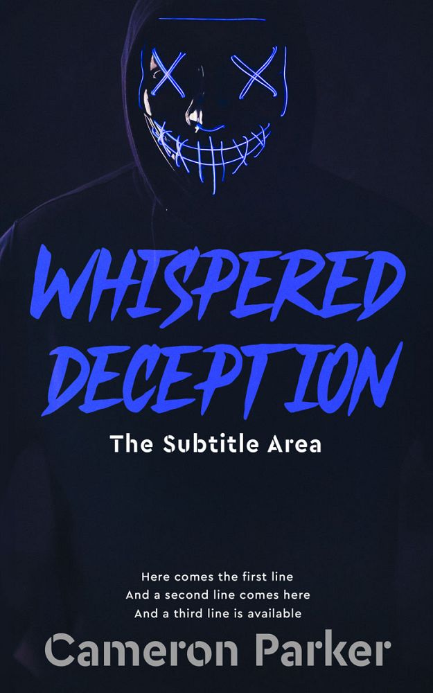 Front view of Mirage #16588 - Premade Mystery & Thriller & Suspense Book Cover | BookCoverZone