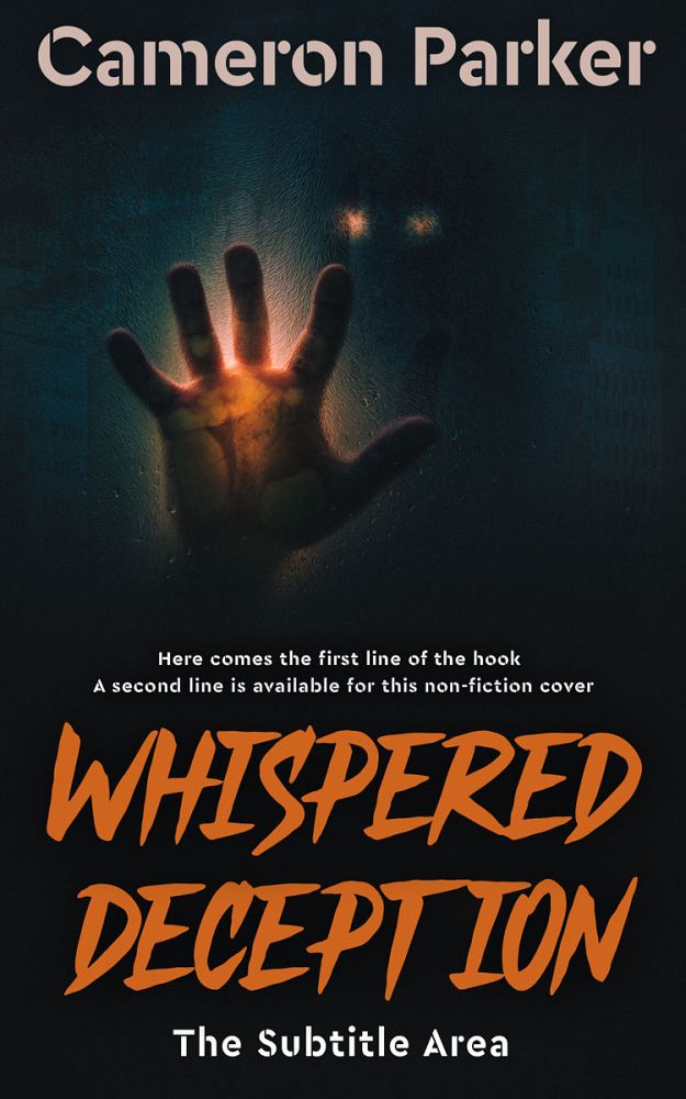 Front view of Bunker #16595 - Premade Mystery & Thriller & Suspense Book Cover | BookCoverZone