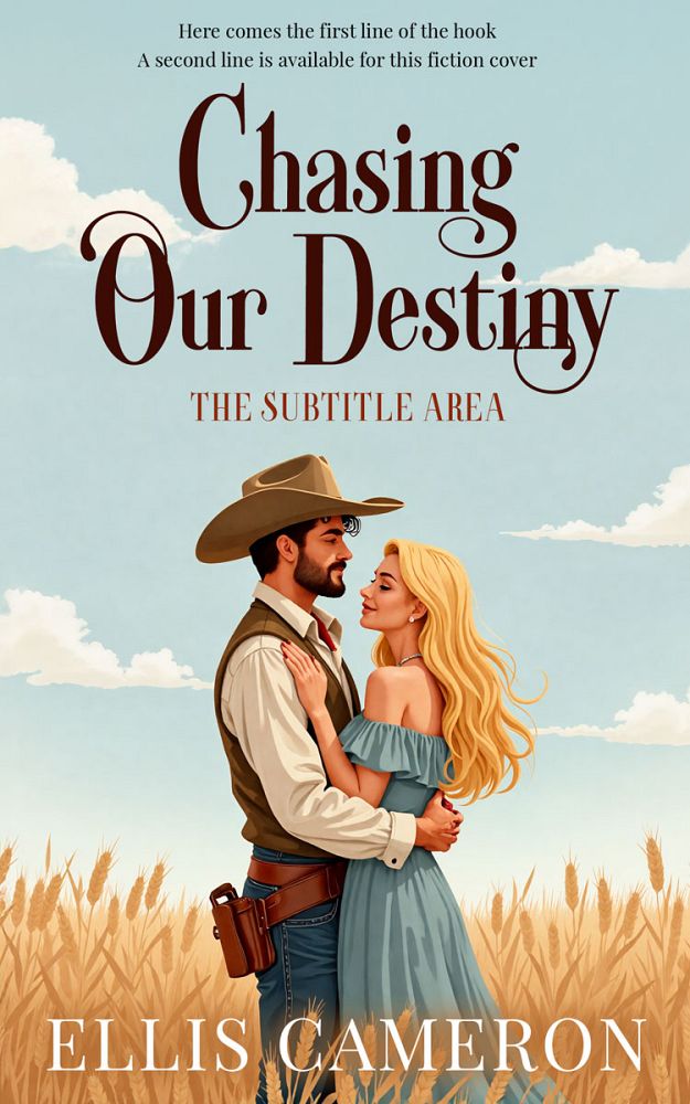 Front view of Conch #16615 - Premade Romance Book Cover | BookCoverZone