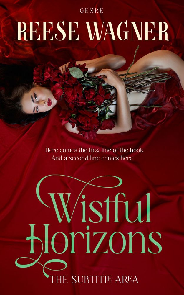 Front view of Mahogany #16623 - Premade Romance Book Cover | BookCoverZone