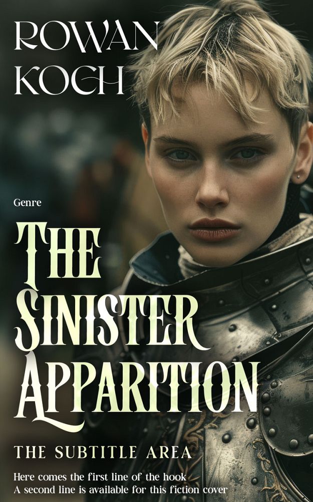 Front view of Heavy Metal #16652 - Premade Teen & Young Adult Book Cover | BookCoverZone