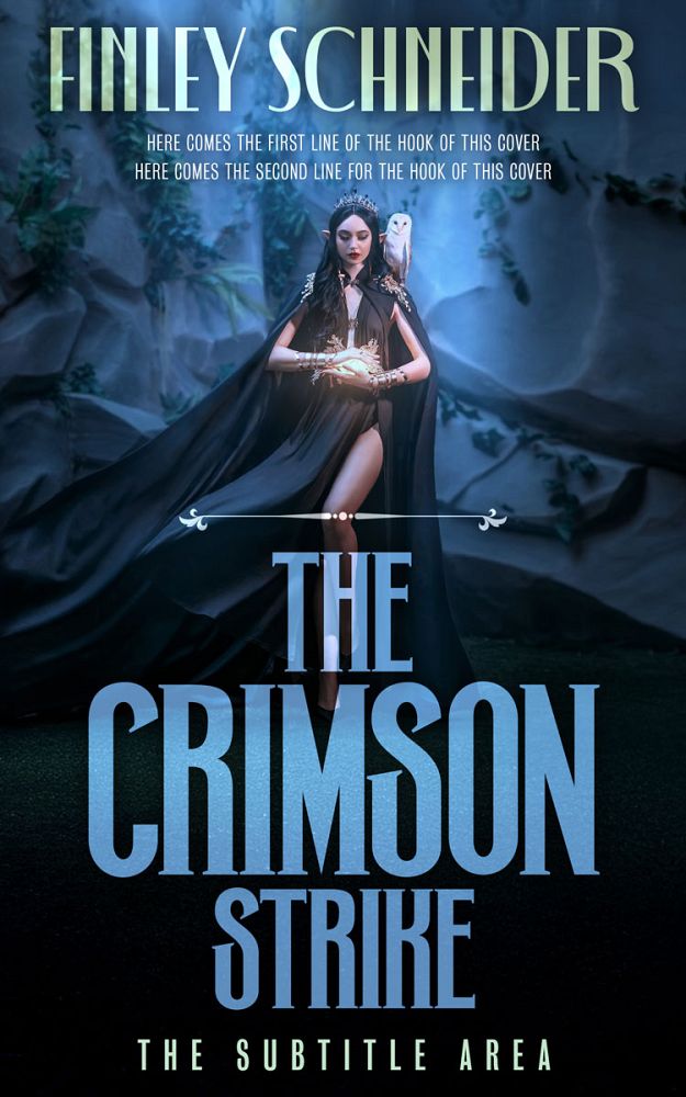 Front view of Big Stone #16725 - Premade Fantasy Book Cover | BookCoverZone