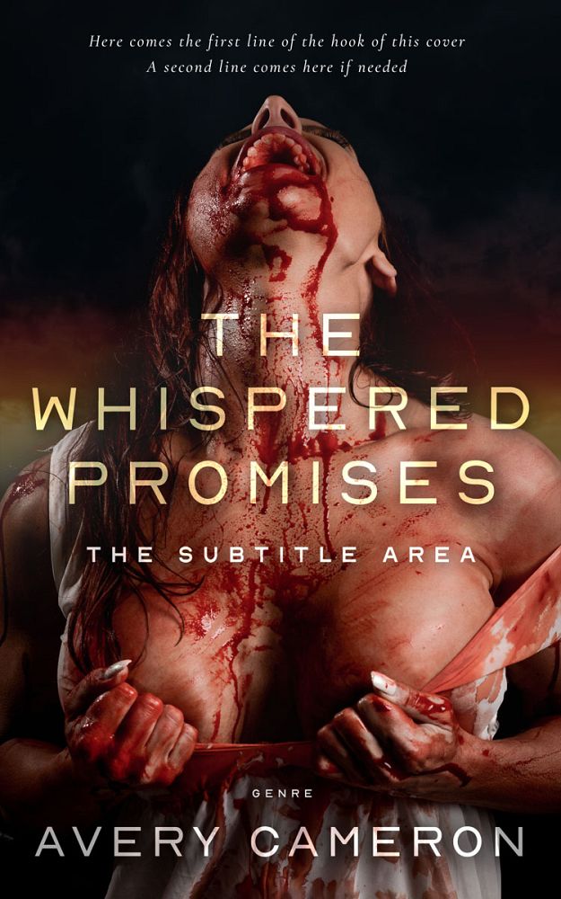 Front view of Contessa #16828 - Premade Mystery & Thriller & Suspense Book Cover | BookCoverZone