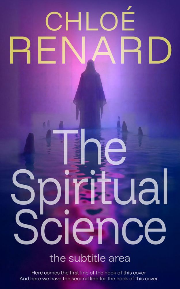Front view of Minsk #16965 - Premade Religion & Spirituality Book Cover | BookCoverZone
