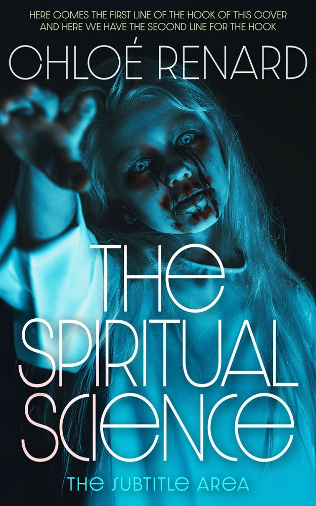 Front view of Gable Green #16969 - Premade Horror Book Cover | BookCoverZone