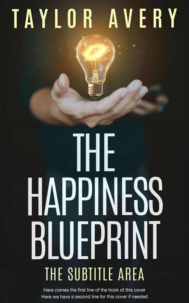 Front view of Heavy Metal #17010 - Premade Self-Improvement & Self-Help Book Cover | BookCoverZone