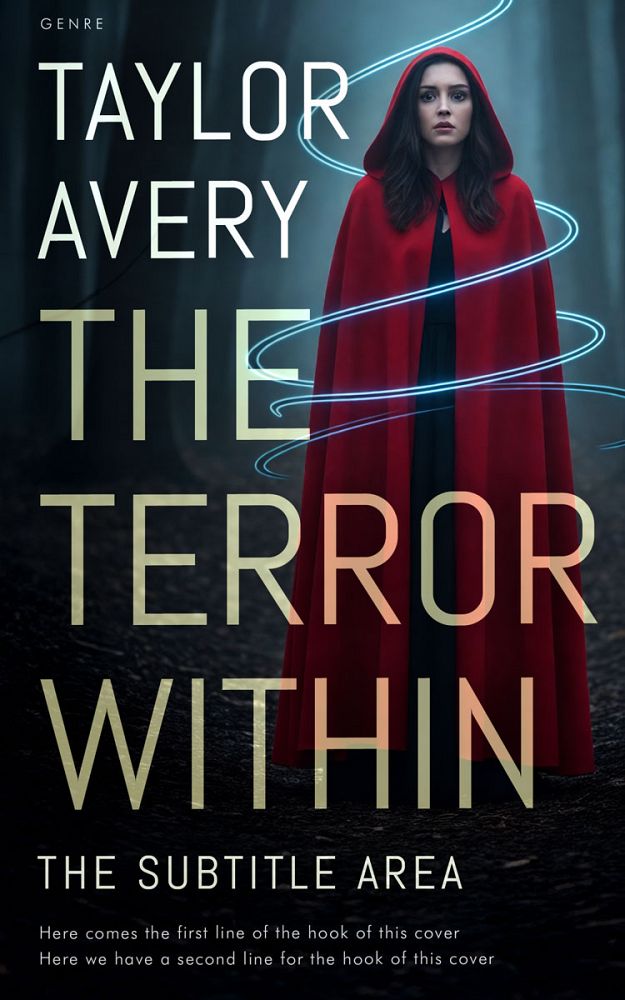Front view of Woodsmoke #17073 - Premade Mystery & Thriller & Suspense Book Cover | BookCoverZone