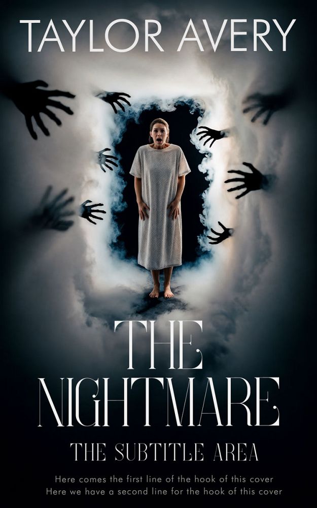 Front view of Bunker #17076 - Premade Horror Book Cover | BookCoverZone