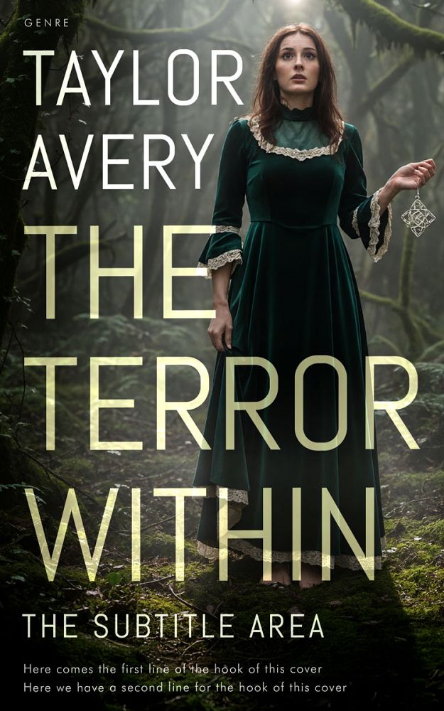 Front view of Log Cabin #17080 - Premade Mystery & Thriller & Suspense Book Cover | BookCoverZone