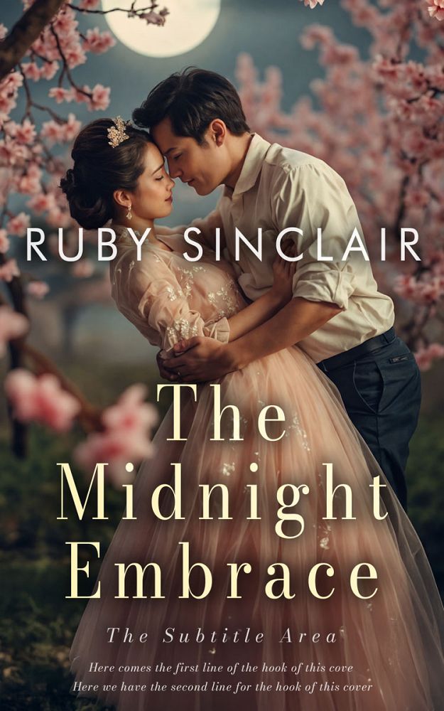 Front view of Taupe #17129 - Premade Romance Book Cover | BookCoverZone