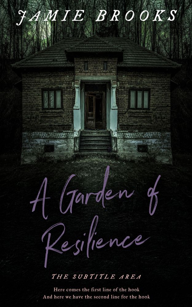 Front view of Log Cabin #17249 - Premade Mystery & Thriller & Suspense Book Cover | BookCoverZone