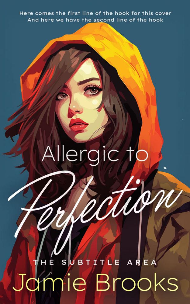 Front view of Tuna #17259 - Premade Teen & Young Adult Book Cover | BookCoverZone