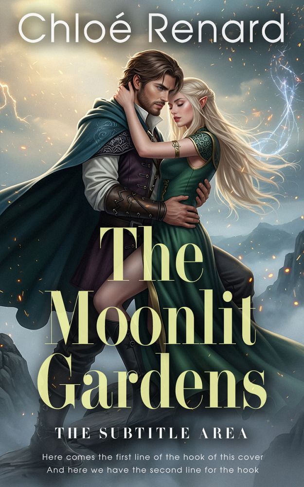 Front view of Outer Space #17313 - Premade Romance Book Cover | BookCoverZone