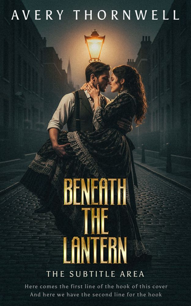 Front view of Outer Space #17359 - Premade Romance Book Cover | BookCoverZone