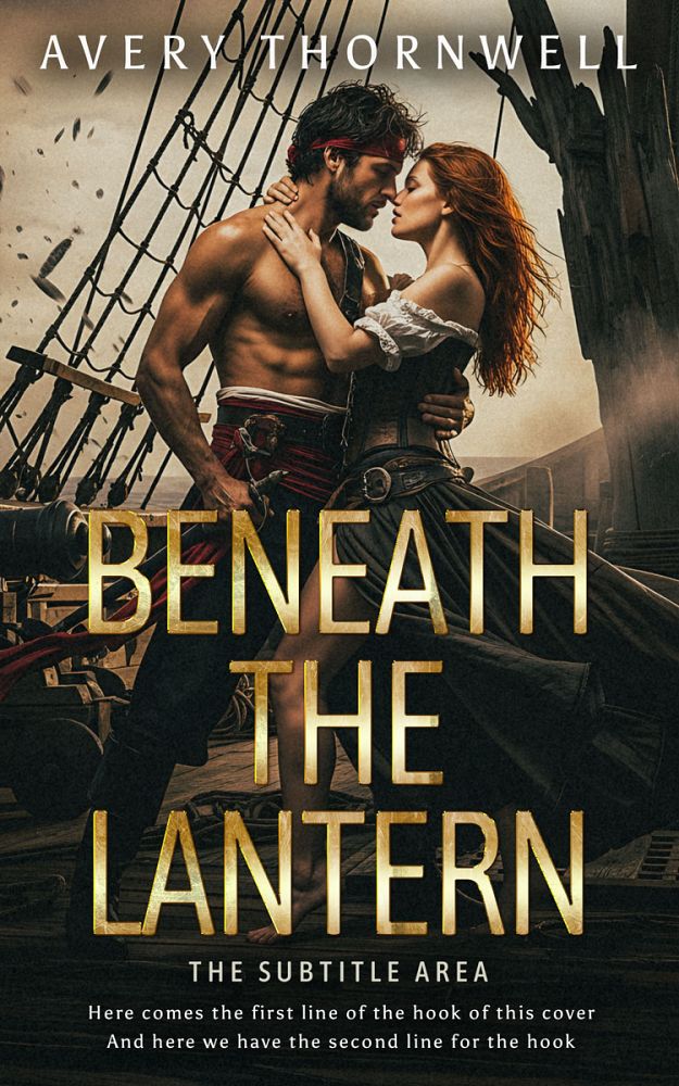 Front view of Indian Khaki #17369 - Premade Romance Book Cover | BookCoverZone