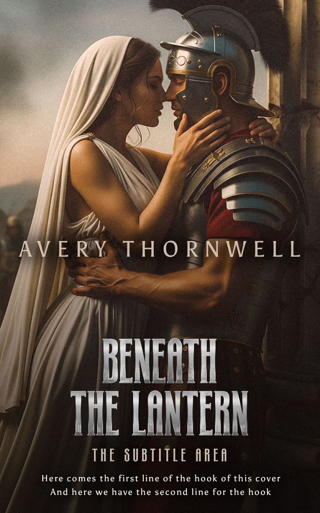 Front view of Zeus #17374 - Premade Romance Book Cover | BookCoverZone