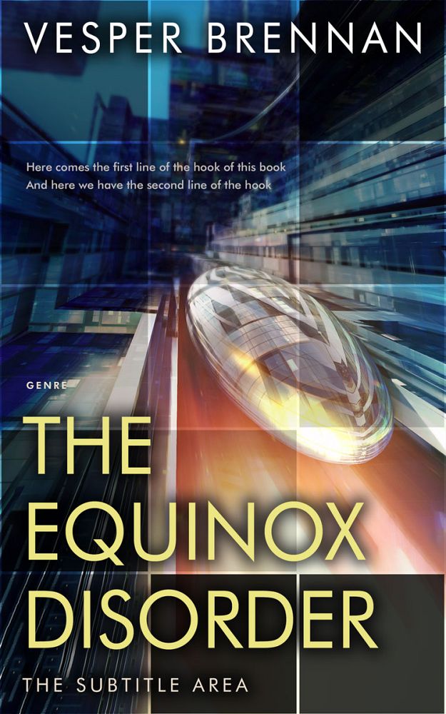 Front view of Sorrell Brown #20021 - Premade Science Fiction Book Cover | BookCoverZone
