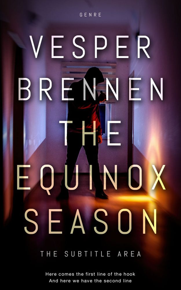 Front view of Gondola #20167 - Premade Horror Book Cover | BookCoverZone