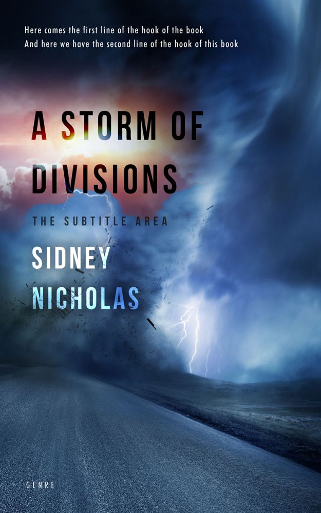 Front view of San Juan #20517 - Premade Action & Adventure Book Cover | BookCoverZone
