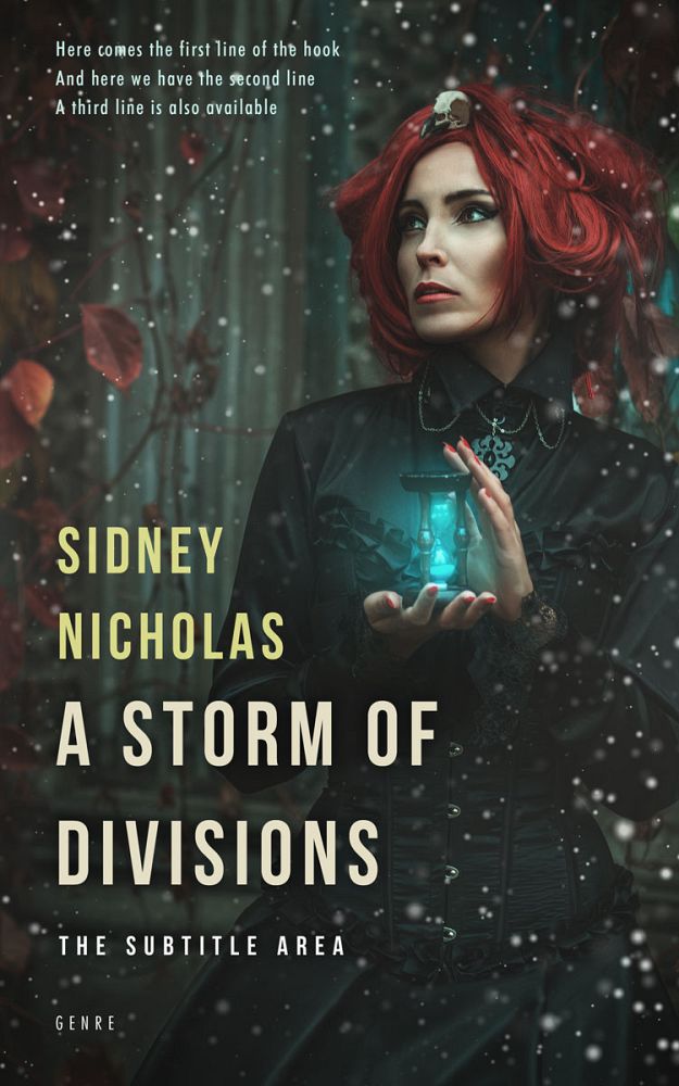 Front view of Heavy Metal #20543 - Premade Paranormal & Urban Book Cover | BookCoverZone