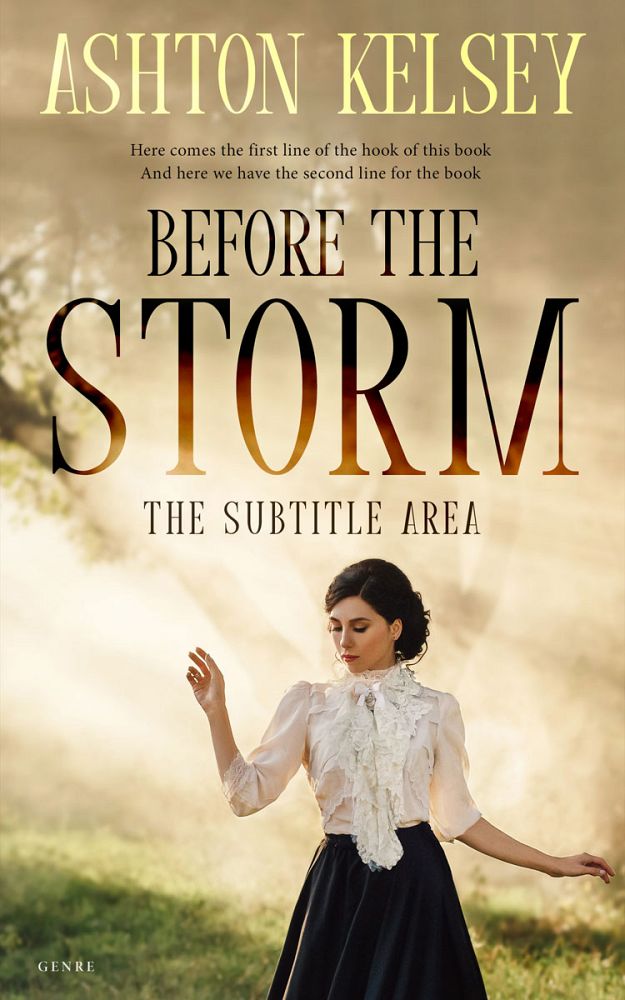 Front view of Sorrell Brown #20618 - Premade Literary Fiction Book Cover | BookCoverZone