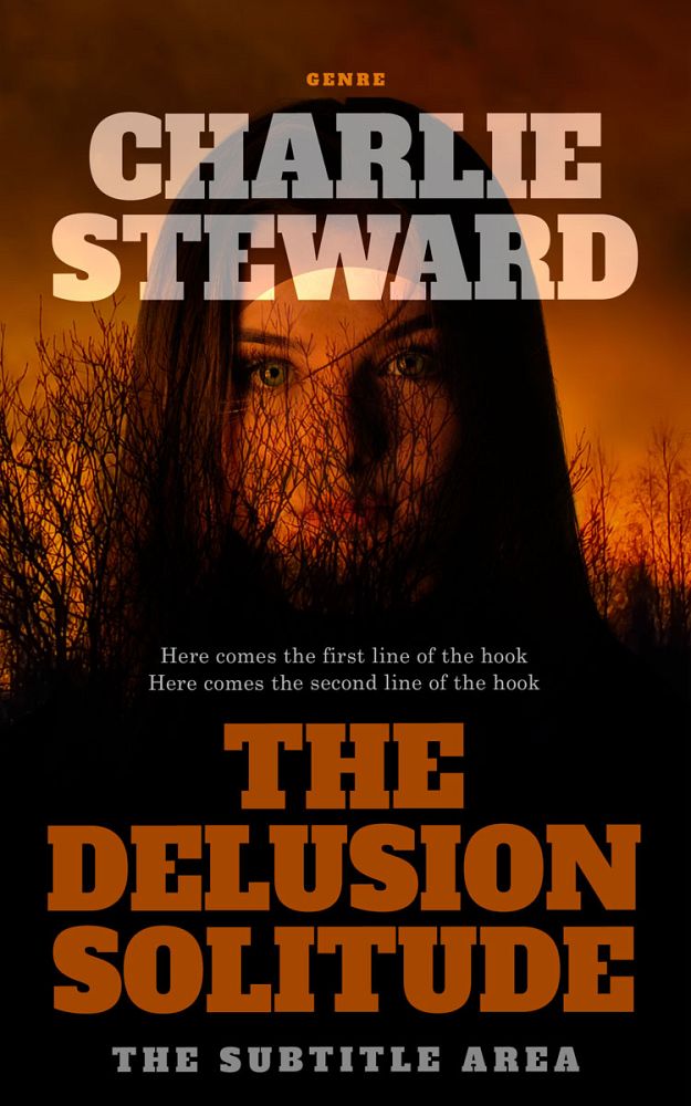 Front view of Tuscany #20830 - Premade Horror Book Cover | BookCoverZone