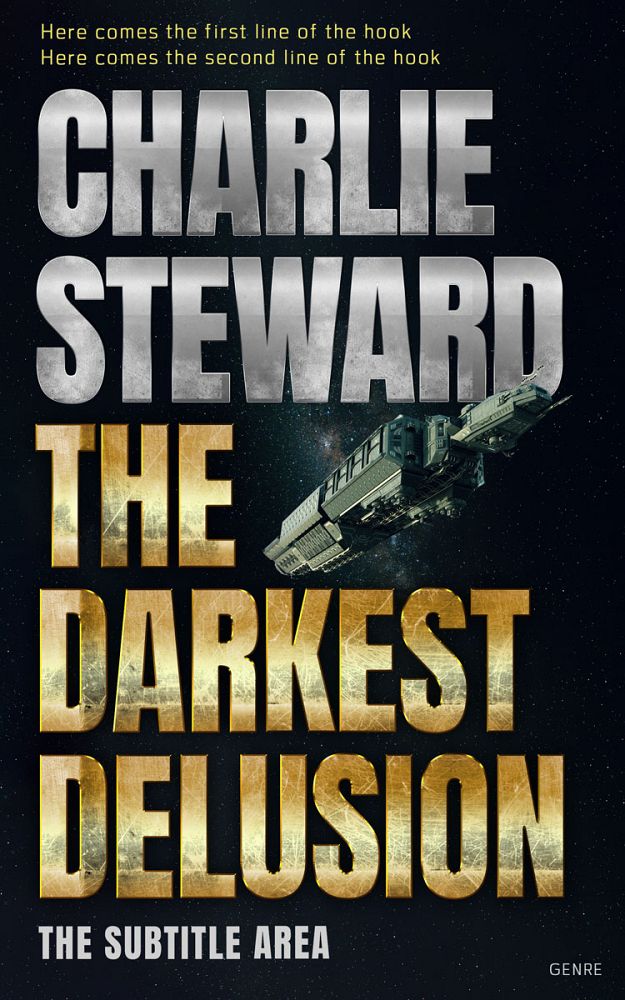 Front view of Indian Khaki #20848 - Premade Science Fiction Book Cover | BookCoverZone