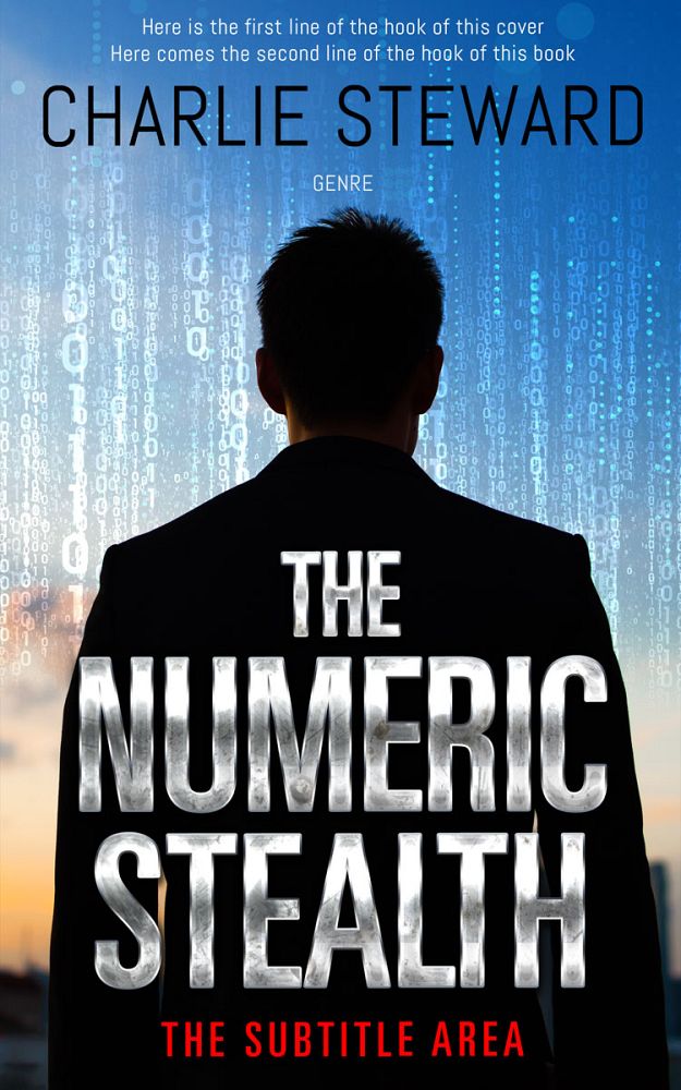 Front view of Cod Gray #20978 - Premade Mystery & Thriller & Suspense Book Cover | BookCoverZone
