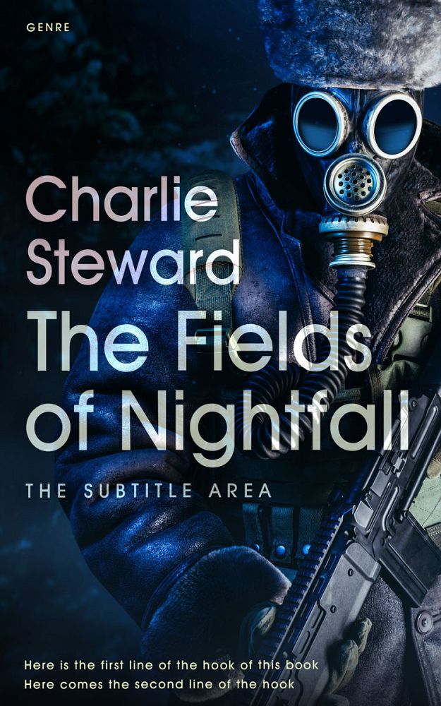 Front view of Firefly #21026 - Premade Apocalyptica Book Cover | BookCoverZone