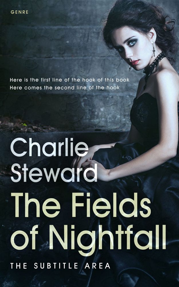 Front view of Mirage #21033 - Premade Horror Book Cover | BookCoverZone