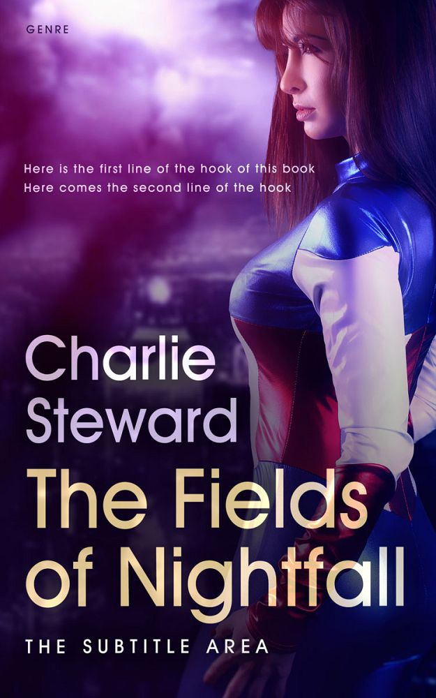 Front view of Thistle #21034 - Premade Science Fiction Book Cover | BookCoverZone