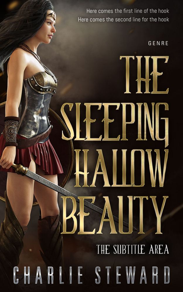 Front view of Oil #21150 - Premade Fantasy Book Cover | BookCoverZone