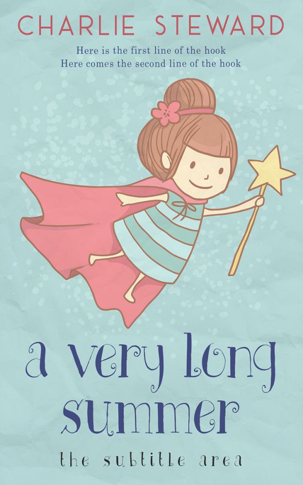 Front view of Tiara #21200 - Premade Children Book Cover | BookCoverZone