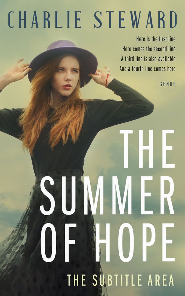 Front view of Locust #21249 - Premade Teen & Young Adult Book Cover | BookCoverZone