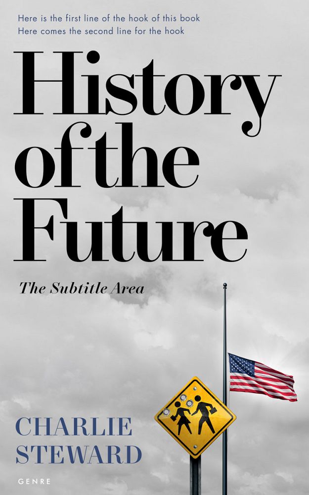 Front view of Pale Slate #21278 - Premade Politics & Law & Society Book Cover | BookCoverZone