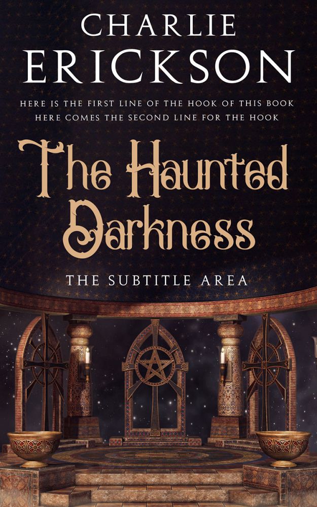 Front view of Thunder #21390 - Premade Fantasy Book Cover | BookCoverZone