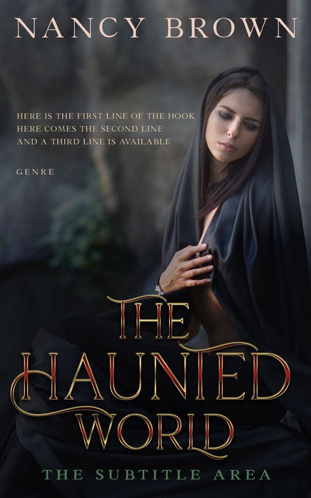 Front view of Shark #21443 - Premade Fantasy Book Cover | BookCoverZone