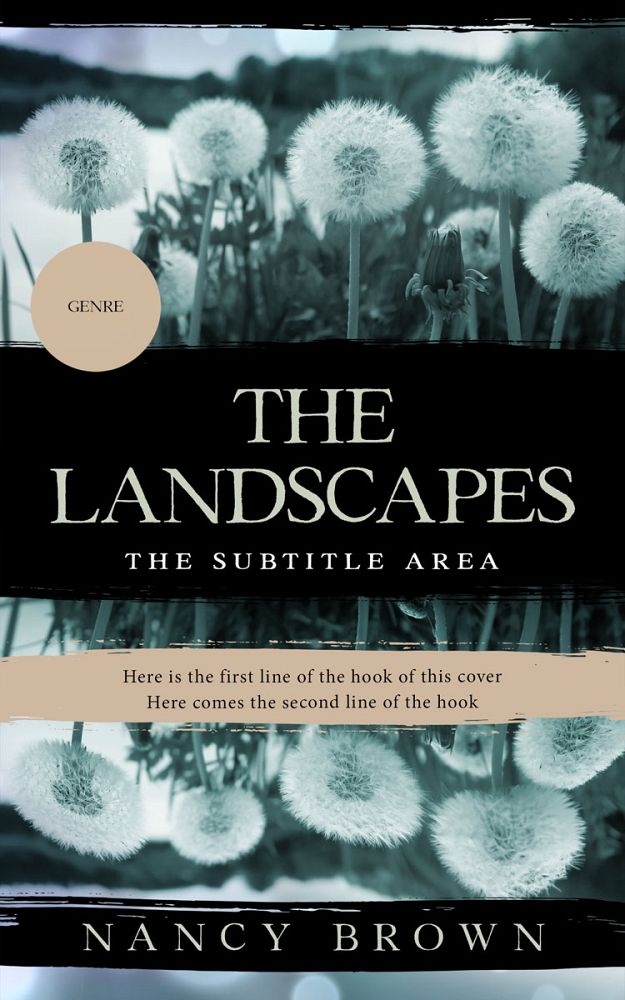 Front view of Bunker #21463 - Premade Nature Book Cover | BookCoverZone